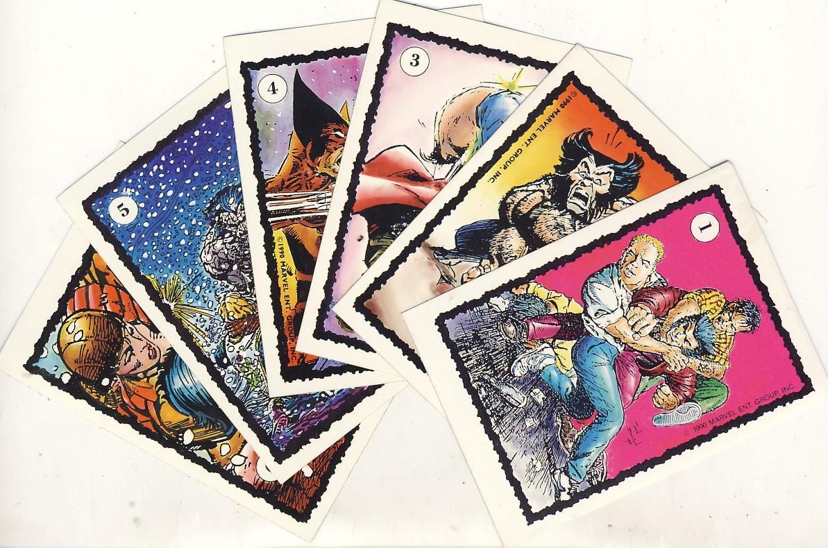 Comic Images Wolverine Untamed Sticker Album Set of 75