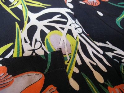 Vintage 1940s Kamehameha Underwater Fish Hawaiian Shirt L