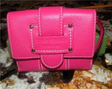 Kate Spade Fuschia Leather Melinda Bellmeade Wallet