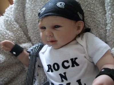 Reborn Rocker Baby Boy Raine Sculpt by Michelle Fagan