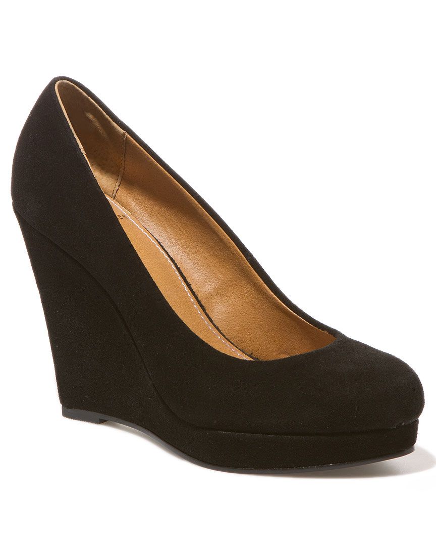 Kelsi Dagger Danelle Suede Wedge Pump