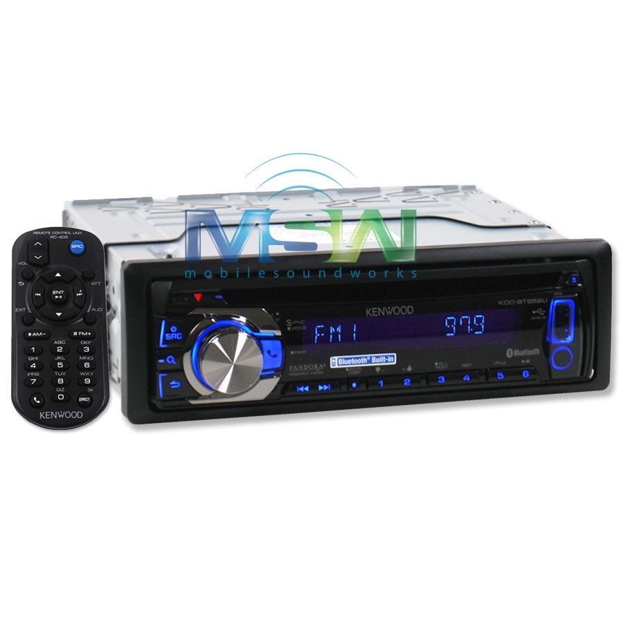 New Kenwood® KDC BT652U in Dash CD Car Stereo Receiver w USB Aux iPod