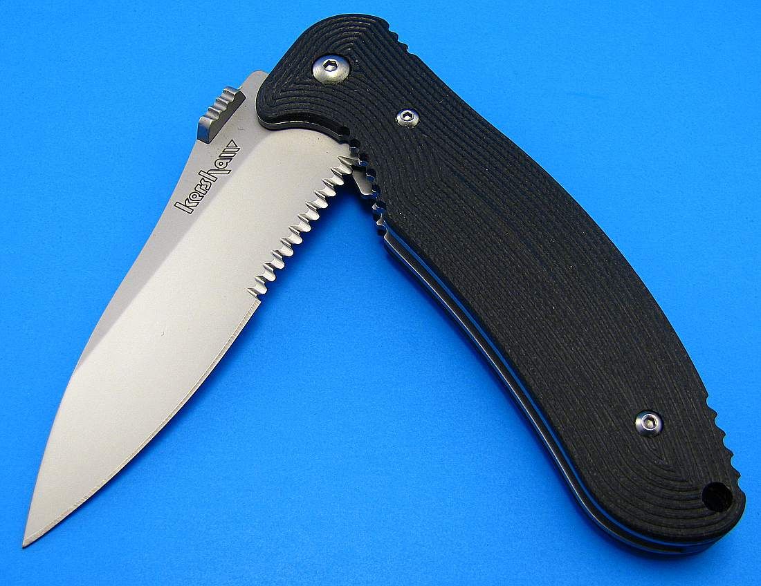 Kershaw Nerve Combo EDGEG10 Handle 8Cr13MoV Steel Blade Folding