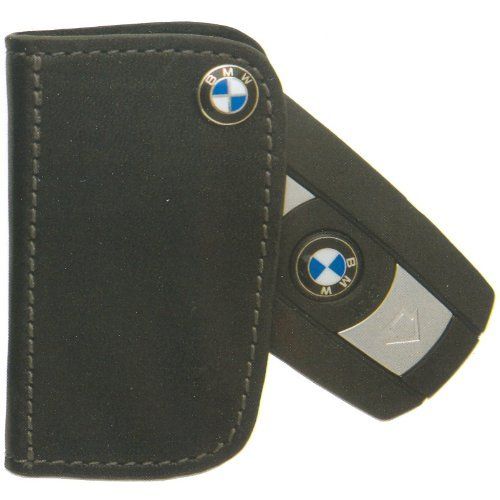 BMW Genuine Black Leather Key Case 9361