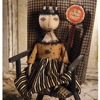 Queen of Halloween Doll by Kim Kohler