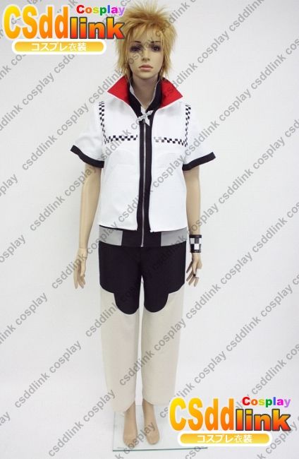 Kingdom Hearts II 2 Roxas Cosplay Costume Csddlink Outfit