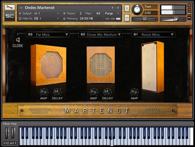 Soniccouture Novachord Ondes for Native Instruments Kontakt