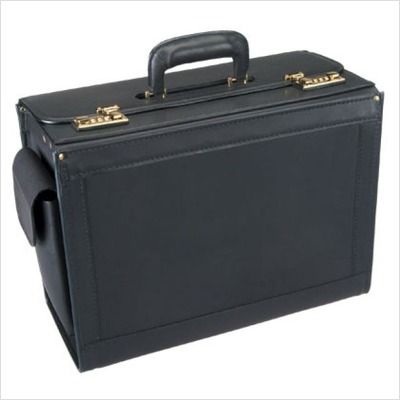 Korchmar Senior Pilot Case in Black C1145BL