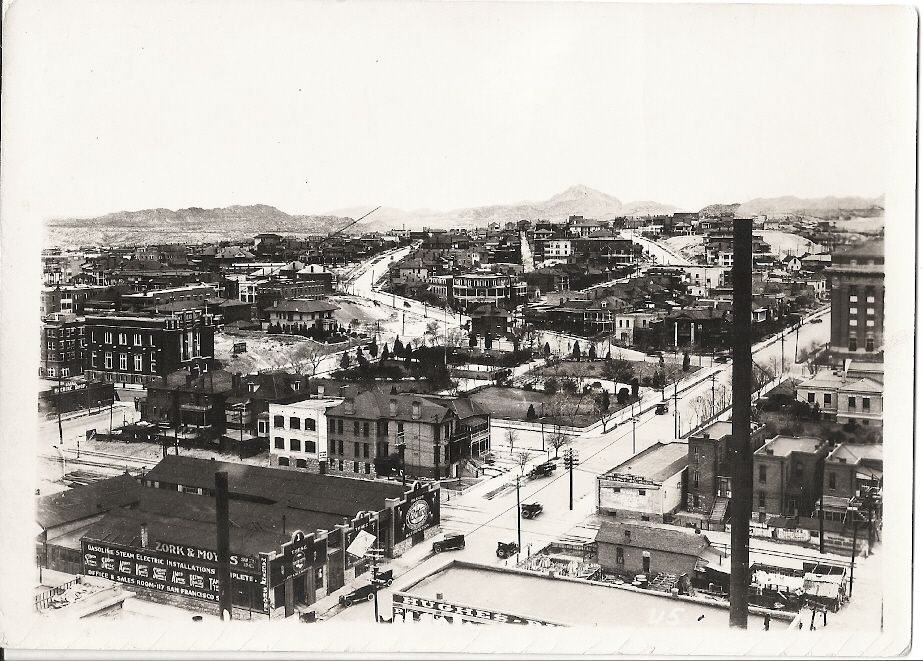 Paso TX 1920s Town View Cactus Brand Krakauer Zork Moyes Residences #3