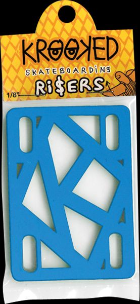 Krooked Riser Pads 1 8 Cobalt Blue