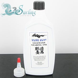 Kuro Sumi Black Graywash Tattoo Shading Ink Grey Wash