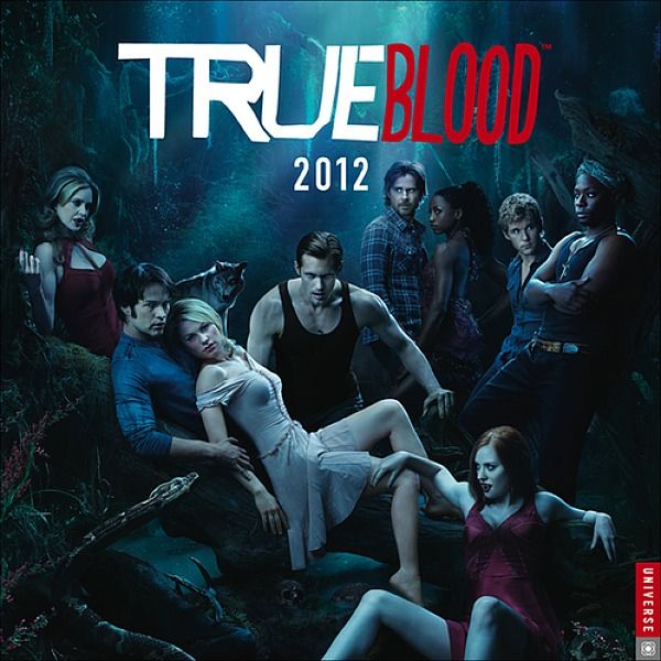 True Blood TV Series 2012 Vampire Wall Calendar SEALED