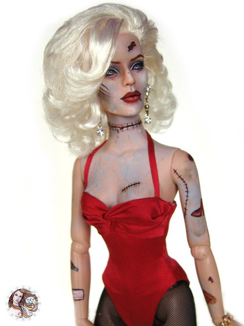 Next of Kym Art Tonner Doll Repaint by Laurie Leigh