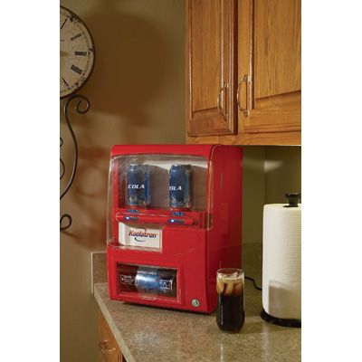 Push Button Vending Machine Holds 10 Soda Cans New