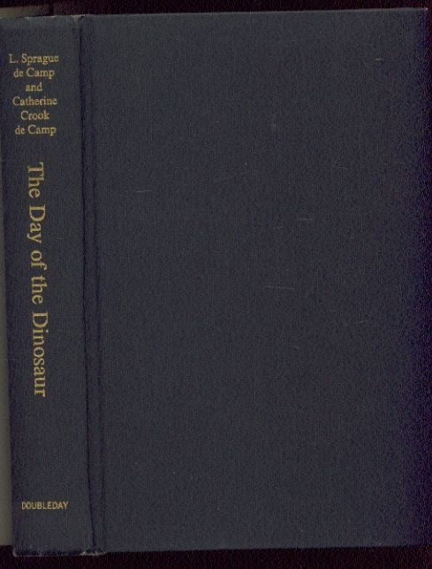 Day of The Dinosaur by L Sprague de Camp 1968 1st wDJ