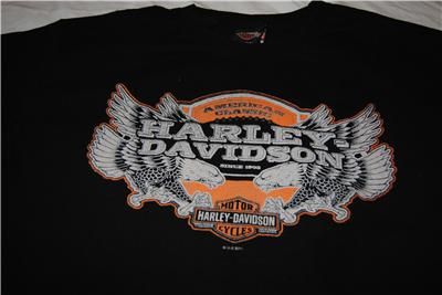 Davidson   Mens S/S black screen printed t shirt   Langhorne PA LARGE