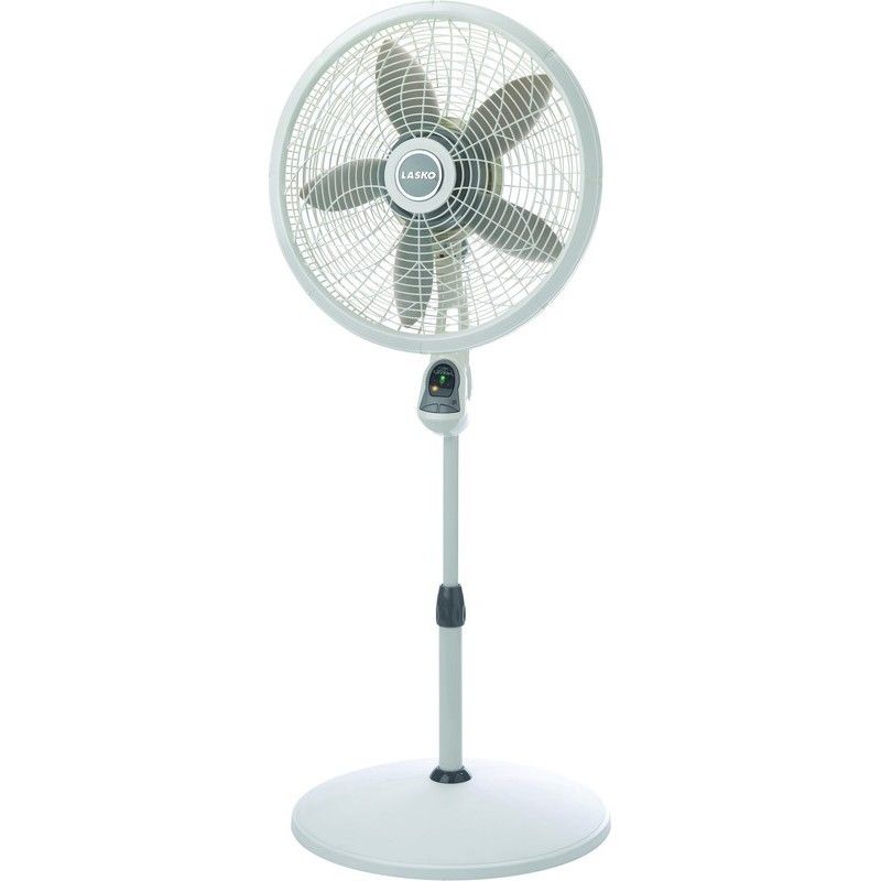 Portable Oscillating Pedestal Fan w/ Remote Control, Adjustable Height