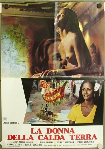 DU99 Laura Gemser Donna Calda Terra Sexy Orig 1sh ITA A