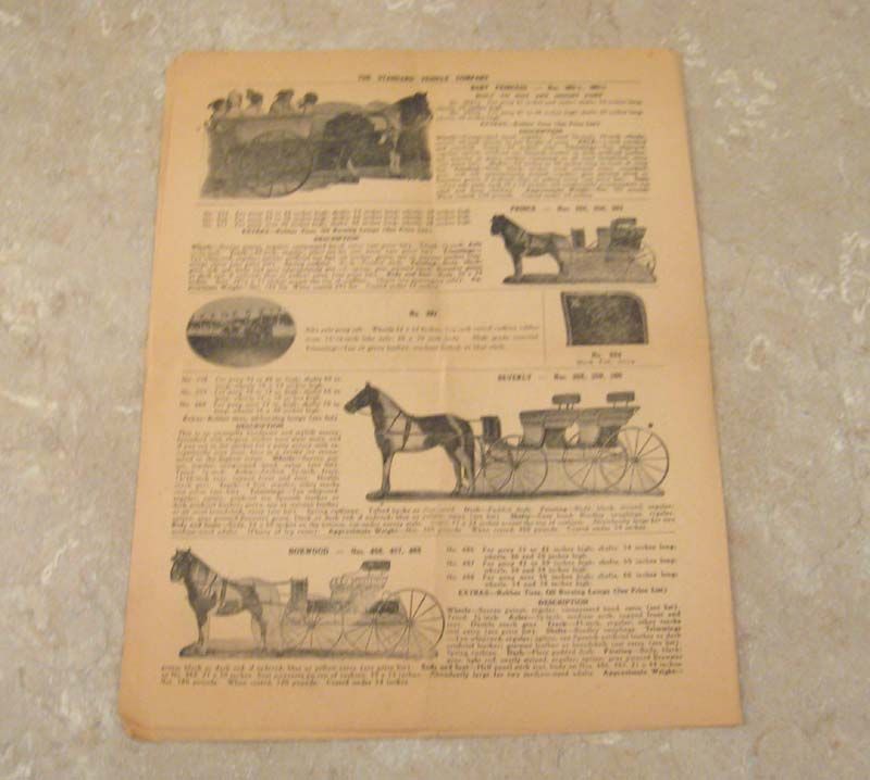 1958 Standard Vehicle Company Lawrenceburg in Horse Pony Buggy Sales