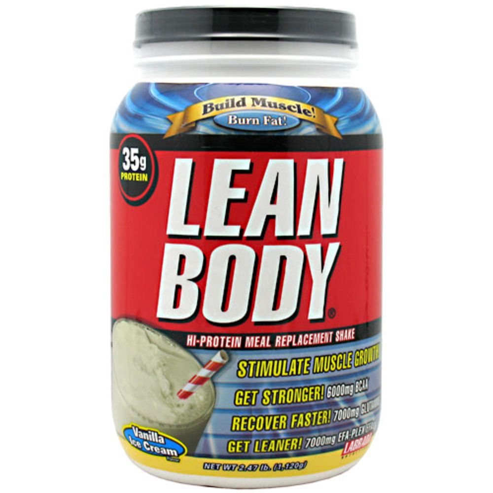 Lean Body Vanilla Ice Cream Labrada 2 47 lb Powder