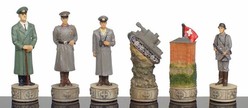 World War II Theme Chess Set