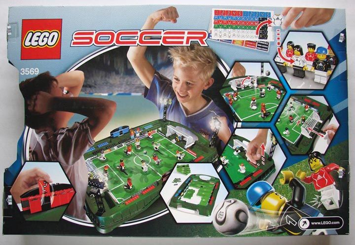 Lego 3569 Grand Soccer Football Stadium New Free Lego Santa Keychain