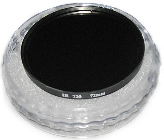 New 72mm IR Infrared Filter Lens R72 720nm Infra Red 72 Digital Camera