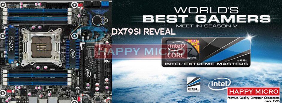 Intel DX79SI LGA 2011 Motherboard + Intel Core i7 3960x BX80619I73960X