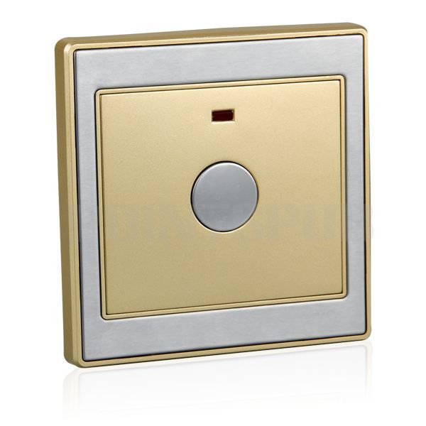 Steel Modern Home Touch Control Wall Light Switch Plate