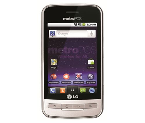 LG Optimus Metro Pcs Cell Phone MS690 SD Card