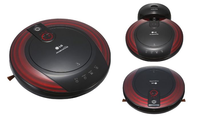 2011 New LG Roboking VR6170LVM Robot Vacuum Cleaner Red