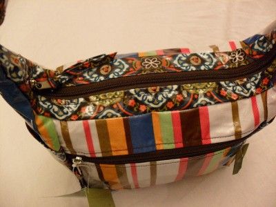 Lily Waters Rain on Me Multi Colored Shoulder Bag Vinyl Spaciousfun