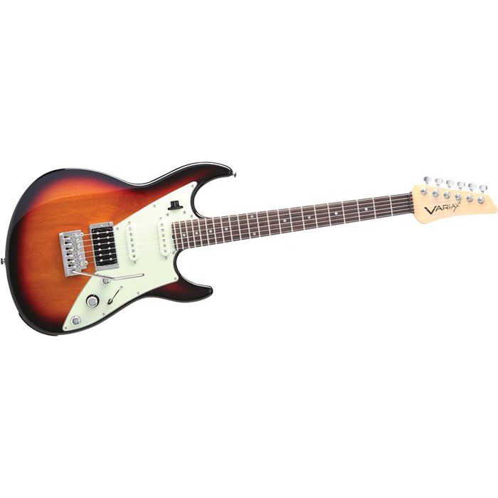 Line 6 Variax James Tyler JTV69 JTV 69 Strat Style   3 Tone Sunburst