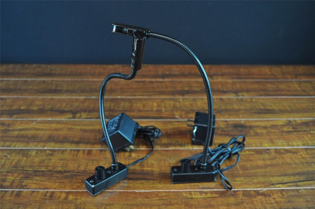 Littlite Pair of Gooseneck Task Work Station Lights