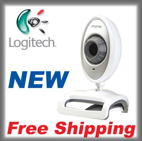 New Creative Live Cam Video Im Notebook VFO220 Webcam Videocam White