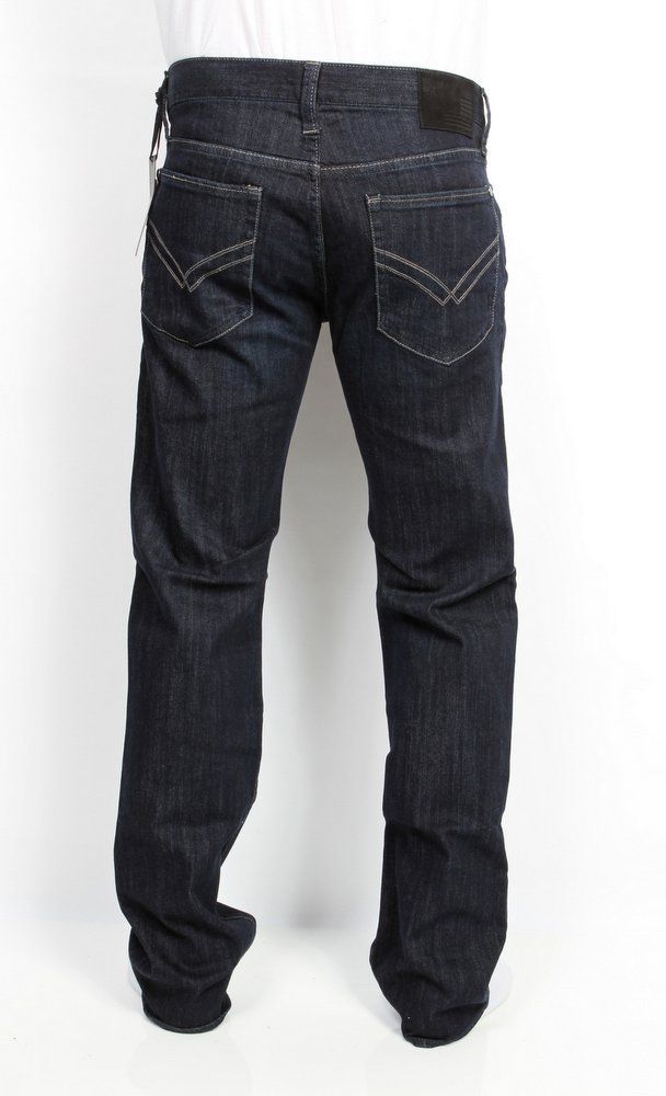 New Mens William Rast Logan Jeans Straight Leg Shanghai 33