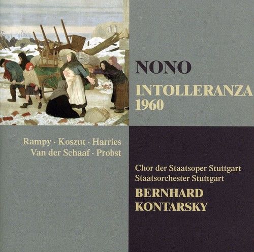 Nono Luigi Nono Intolleranza 1960 New CD