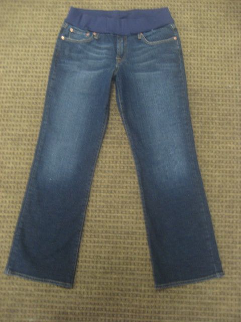 Lucky Brand Maternity Jeans Stretch Flare OL Brigade Jeans Size 14 32