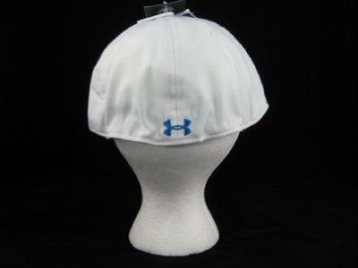 Mens Under Armour Shadow Fitted Cap Hat Lid Black or White 7 /12