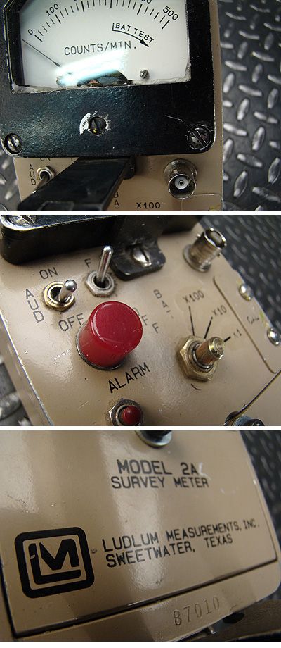 Ludlum 2A Survey Radiation Meter Geiger Counter