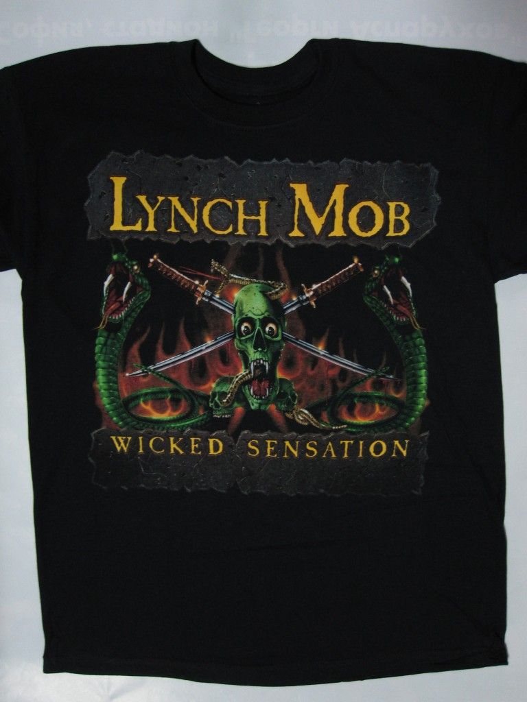 Lynch Mob Wicked Sensation T Shirt Dokken Ratt Van Halen