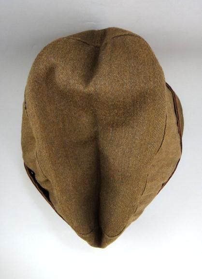 WWI Soldier Uniform Wool Hat w 2 Metal Pins Captain Luther Kice