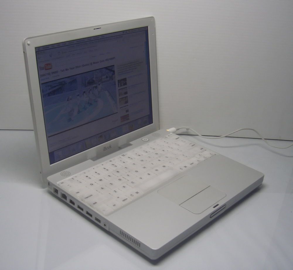 Vintage Apple iBook G3 12 M6497 Mac Notebook Works