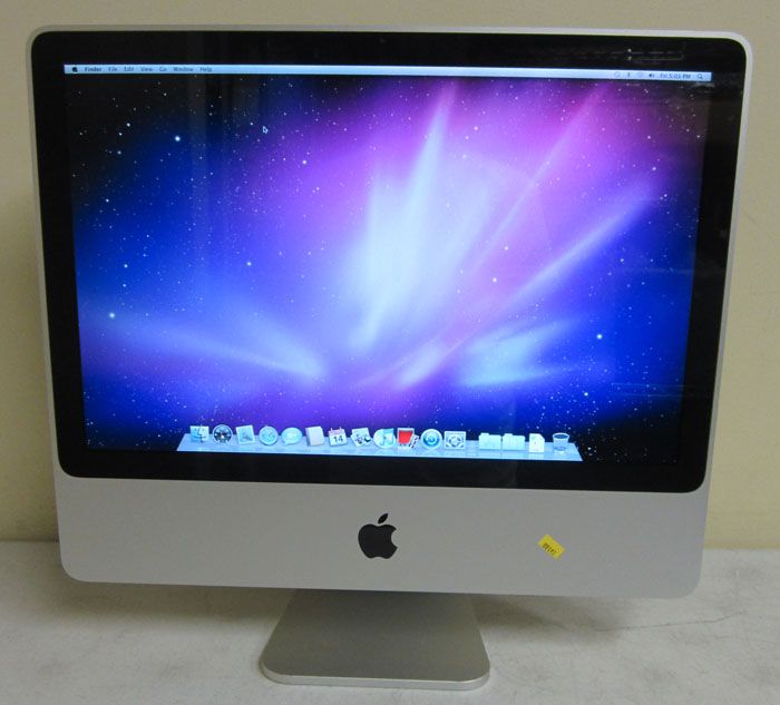 Apple iMac 20 Core 2 Duo E8335 2 66GHz 4GB 320GB OS 10 6 All in One