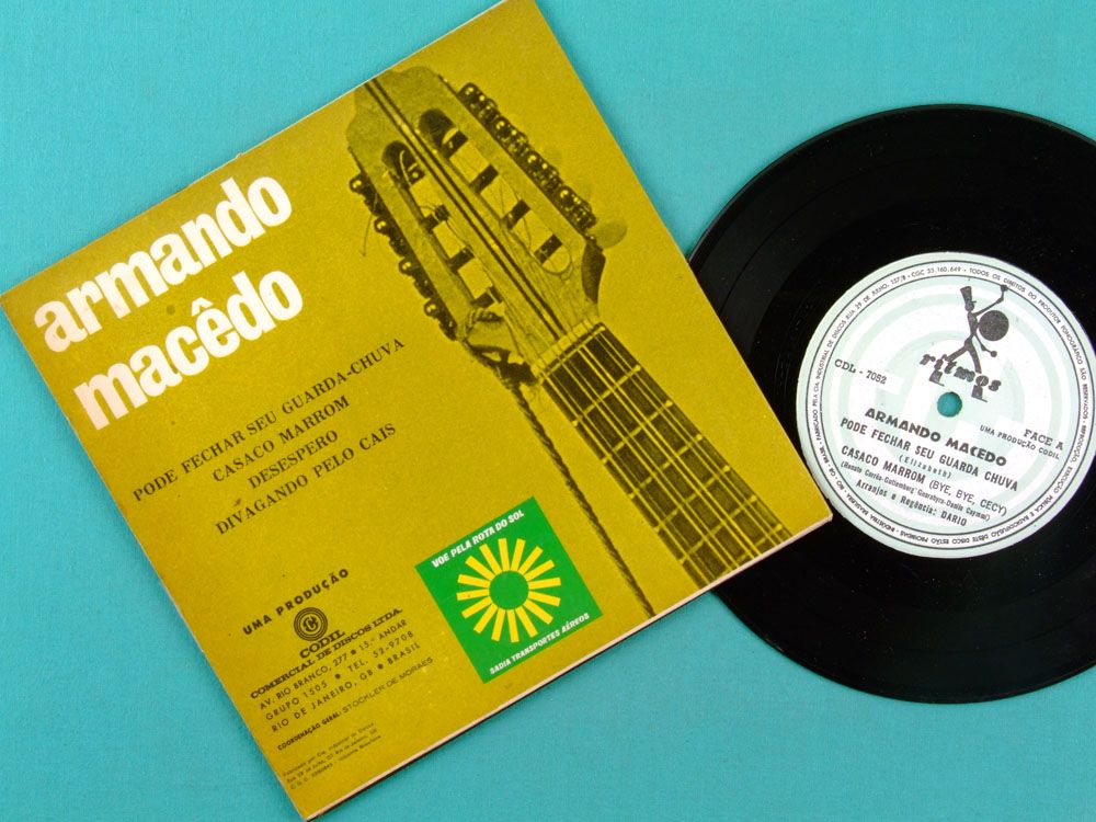 Armando Macedo Armandinho Instr Mandolin Trio Brazil