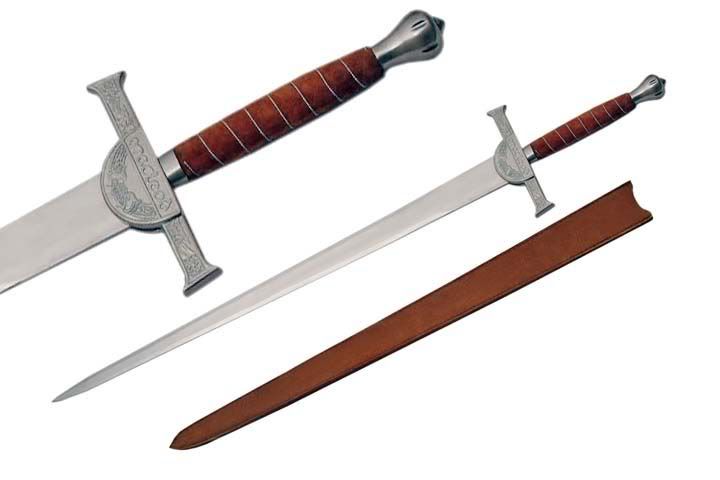 43 MacLeod Highlander Movie Sword w Sheath Brand New
