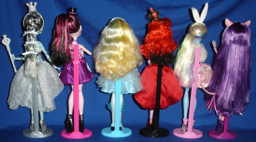 Monster High OOAK Alice in Wonderland Dolls Lot Lagoona Operetta