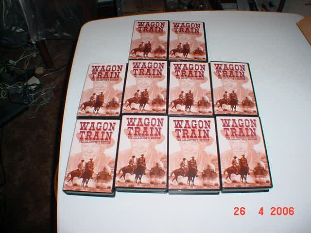 Wagon Train First Collectors Edition Ward Bond Robert Horton Whole Set