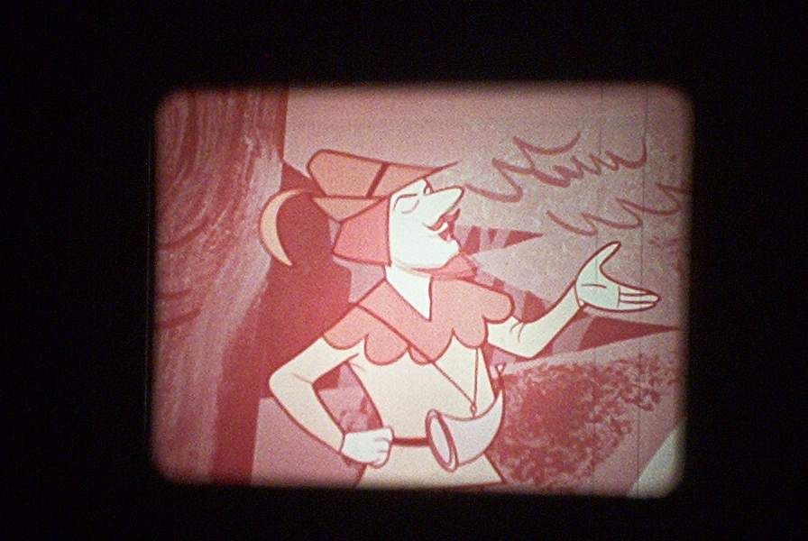 16mm Film Cartoon Mister Magoo Meets Frankenstein BW