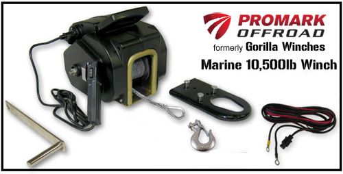 Trailer/Marine winches are not designed to hold a static load